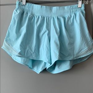 Blue hotty hot shorts